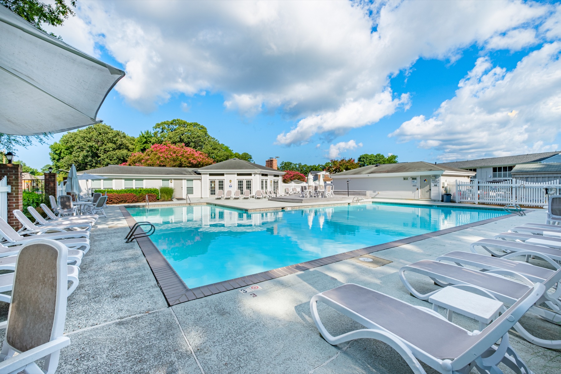 Swimming pool at Kings Grant Landing in Virginia Beach, Virginia